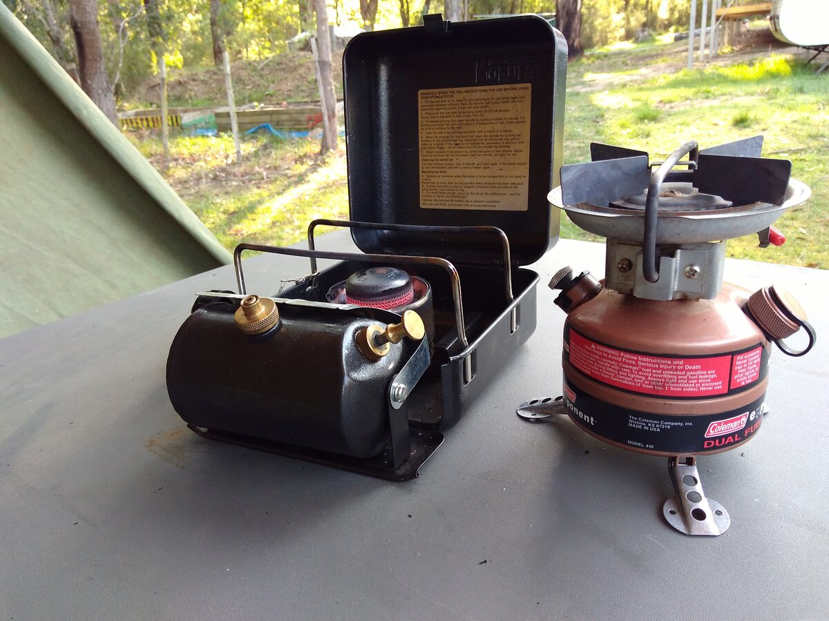 Optimus and Coleman stoves.jpg