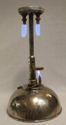 Twin mantle alcohol lamp Auxillary burner and Bunsen flames.jpg
