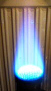 Harle lamp burner Bunsen flame.jpg